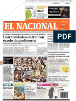 20 Nov 2011 - El Nacional - Venezuela