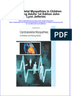 (Download PDF) Cardioskeletal Myopathies in Children and Young Adults 1St Edition John Lynn Jefferies Online Ebook All Chapter PDF