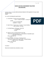 Acc501 Assignment Solution