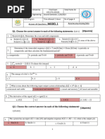 Cce Final Exam Model 1 Solution