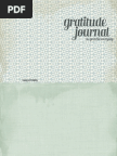 Gratitude Journal