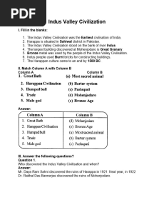 Class 6 History Notes ICSE