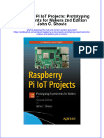 [Download pdf] Raspberry Pi Iot Projects Prototyping Experiments For Makers 2Nd Edition John C Shovic online ebook all chapter pdf 