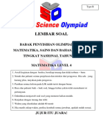 Matematika Level 4 (Type B)