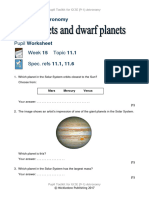 11.1 Planets and Dwarf Planets