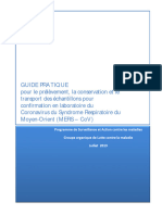 Guide Pratique Pour Le Prelevement La Conservation Et Le Transport Des Echantillons Pour Mers-Cov23-7-2-13