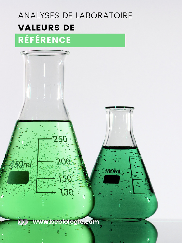 Valeurs de référence des analyses de labo | PDF