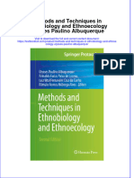 [Download pdf] Methods And Techniques In Ethnobiology And Ethnoecology Ulysses Paulino Albuquerque online ebook all chapter pdf 