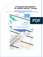 (Download PDF) Methods of It Project Management Third Edition Edition Jeffrey L Brewer Online Ebook All Chapter PDF