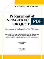 22 00045 Proposed Construction of Four 4 - Storey With Deck Quezon City Schools Division Office Multi Purpose Building at Barangay Sto. Cristo