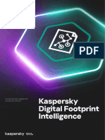 Kaspersky Digital Footprint Intelligence Datasheet