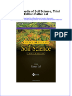 (Download PDF) Encyclopedia of Soil Science Third Edition Rattan Lal Online Ebook All Chapter PDF