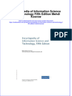 [Download pdf] Encyclopedia Of Information Science And Technology Fifth Edition Mehdi Kosrow online ebook all chapter pdf 