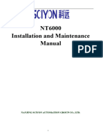NT6000 Installation and Maintenance Manual