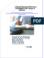 [Download pdf] Endocrine Board Review Reference Edition Scanned Serge A Jabbour online ebook all chapter pdf 