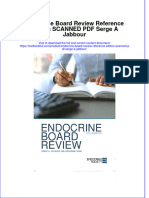 (Download PDF) Endocrine Board Review Reference Edition Scanned Serge A Jabbour Online Ebook All Chapter PDF