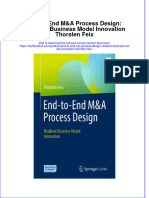 (Download PDF) End To End Ma Process Design Resilient Business Model Innovation Thorsten Feix Online Ebook All Chapter PDF