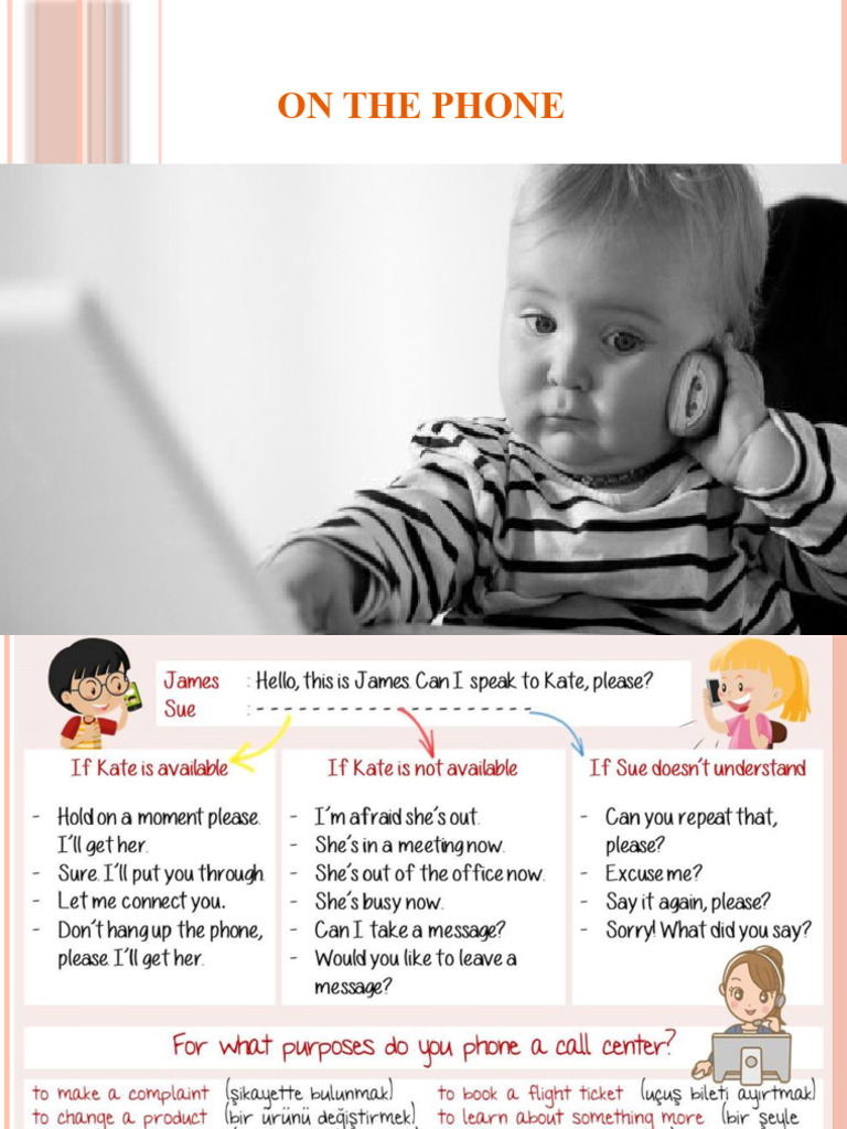 On The Phone' Revision | PDF | Text Messaging | Telephone
