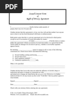 Sexual Contract Agreement Template | PDF