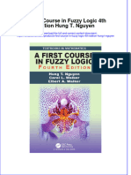 [Download pdf] A First Course In Fuzzy Logic 4Th Edition Hung T Nguyen online ebook all chapter pdf 