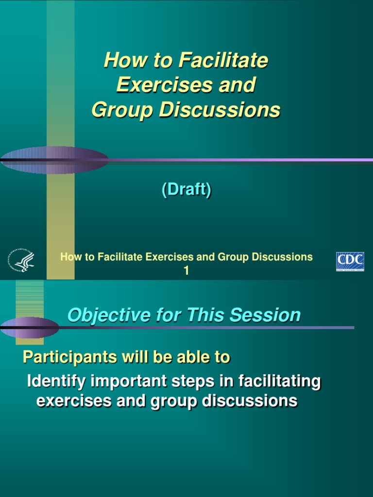 How To Facilitate Exercises and Group Discussions | Download Free PDF ...