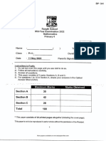 P4 Maths 2022 SA1 Rosyth