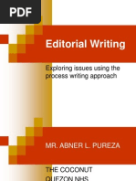 Editorial Writing Lecture