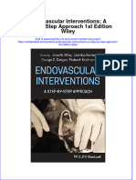 (Download PDF) Endovascular Interventions A Step by Step Approach 1St Edition Wiley Online Ebook All Chapter PDF