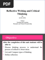 NMC Reflective Discussion Form Template | PDF