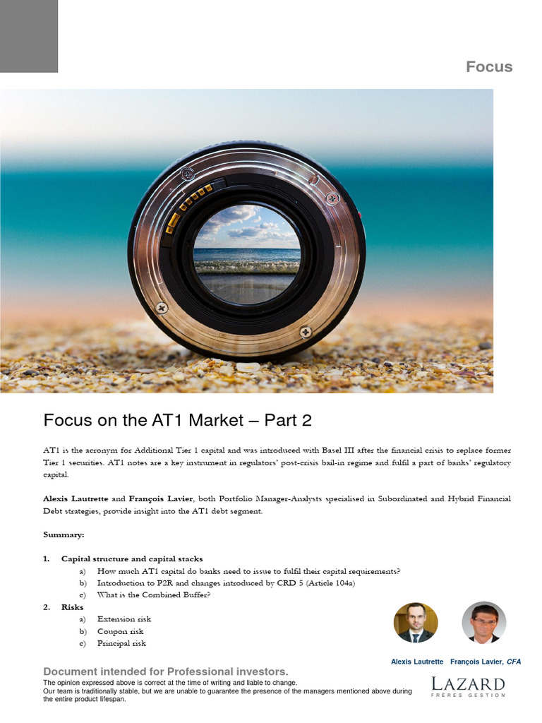 Insights on AT1 Capital Requirements | PDF | Bonds (Finance ...