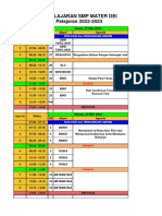 Agenda Peserta Didik 27-31 Maret 2022 - 2023