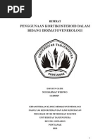 Download Referat Penggunaan Kortikosteroid Dalam Bidang DermatoVenerologi by Nur Rahmat Wibowo SN73270096 doc pdf