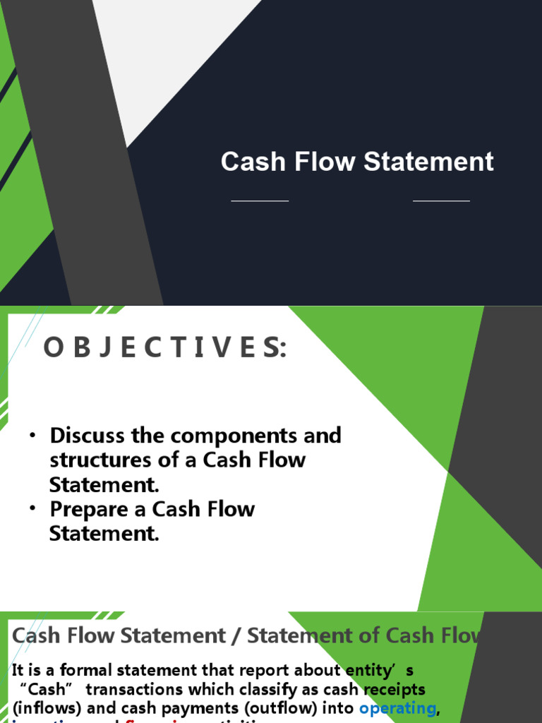 Statement of Cash Flow | PDF | Revenue | Cash Flow Statement