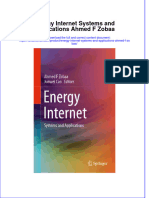 (Download PDF) Energy Internet Systems and Applications Ahmed F Zobaa Online Ebook All Chapter PDF