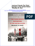[Download pdf] Hitler S American Friends The Third Reich S Supporters In The United States Bradley W Hart online ebook all chapter pdf 
