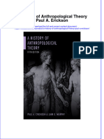 [Download pdf] A History Of Anthropological Theory Paul A Erickson online ebook all chapter pdf 