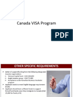 Canada VISA Program