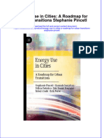 (Download PDF) Energy Use in Cities A Roadmap For Urban Transitions Stephanie Pincetl Online Ebook All Chapter PDF