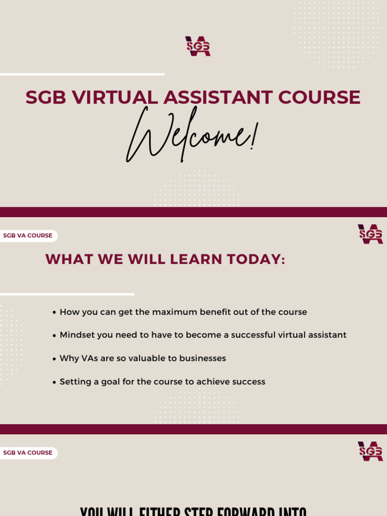 Lesson 1 Introduction And Mindset For Success Pdf