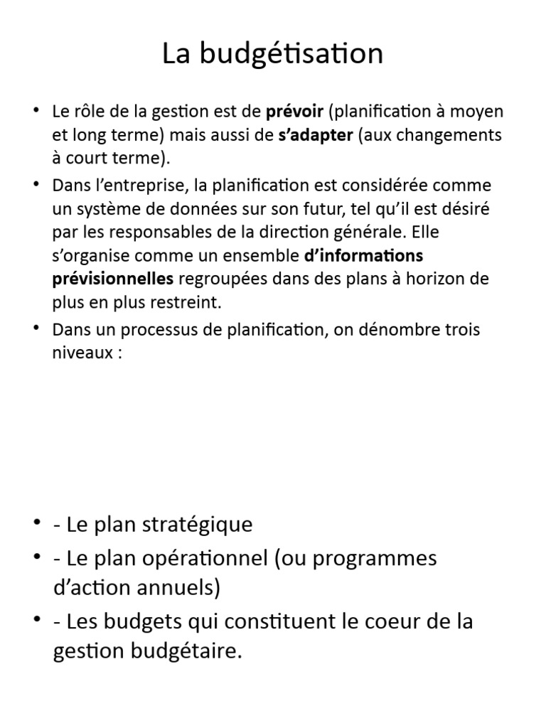 Guide complet sur la budgétisation d'entreprise | PDF | Budget ...