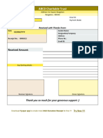 Ngo Donation Reciept Format 02