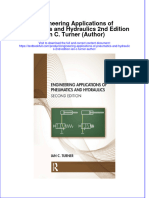 (Download PDF) Engineering Applications of Pneumatics and Hydraulics 2Nd Edition Ian C Turner Author Online Ebook All Chapter PDF