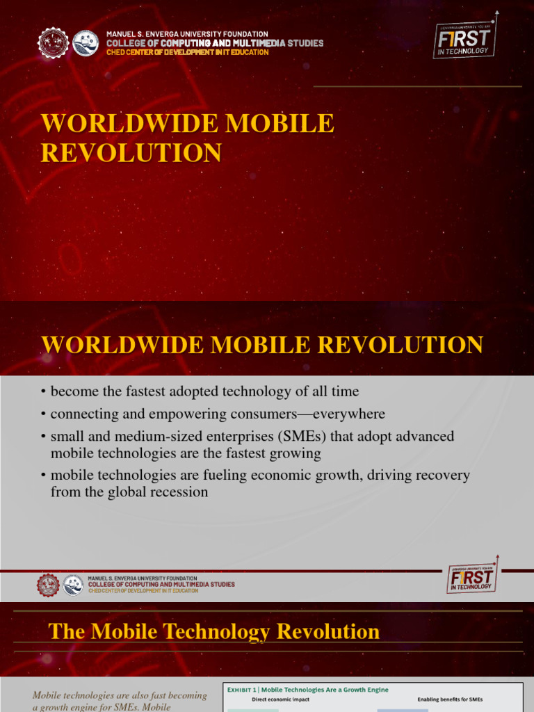 Mobile Tech's Global Economic Impact | PDF | Mobile App | Small And ...