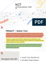PROACT - Proposal Online Psychological Test