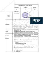 Spo Kredensial Staf Medis 2019