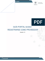 02 - Guía Portal 02-2021 Registrarse Como Proveedor