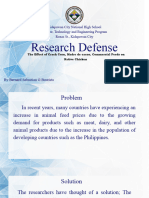 Research Presentation