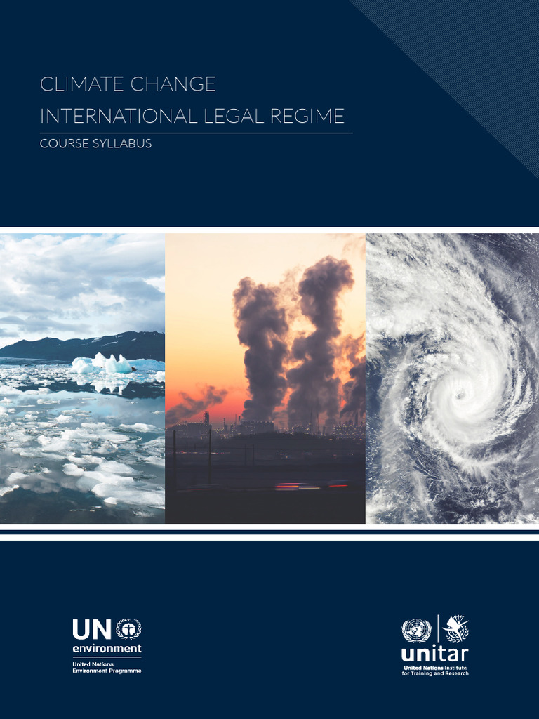 Climate Change Legal Regime Syllabus | PDF | United Nations Framework ...
