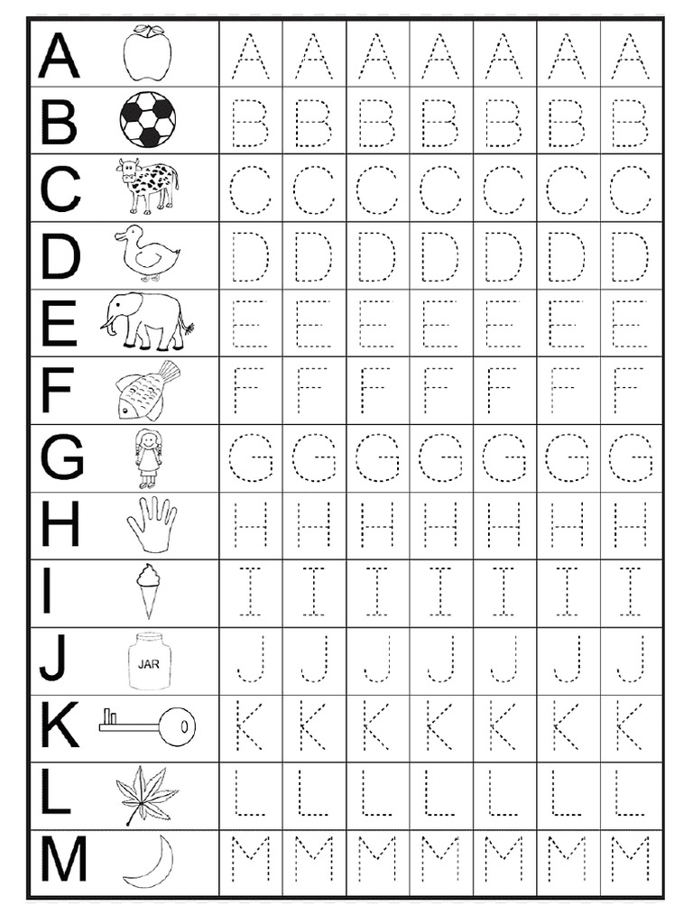Abjad Anak TK | PDF
