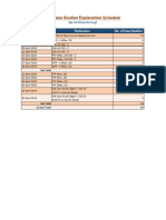 IBS Schedule